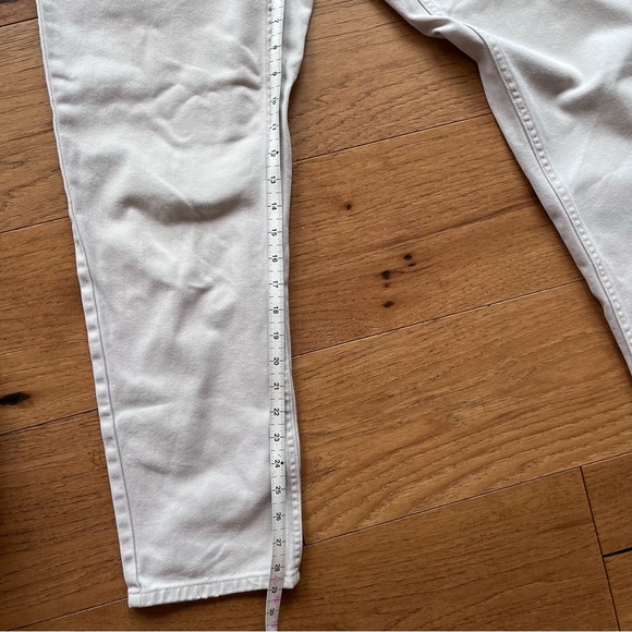 5/$30🦄 Vintage Liz Claiborne Ivory Denim Pants - Picture 4 of 6